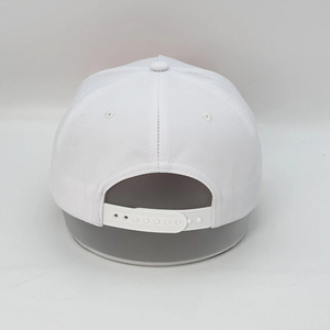 Alta calidad personalizado clásico lienzo papá Snapback cuerda gorras deportivas al por mayor béisbol Golf sombreros con bordado Diseño de sombrero en blanco - Product Image 3