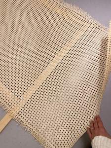 Vufarmex ม้วนหวายทรงหกเหลี่ยมงานหัตถกรรมเครื่องจักสานธรรมชาติแบบทำมือสำหรับตกแต่งบ้านเฟอร์นิเจอร์ - Product Image 4