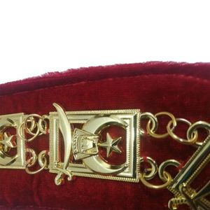 Collar de cadena Enchapado en oro, conjunto de 16 joyas, Regalia masónica - Product Image 3