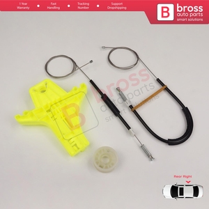 Kit de réparation de lève-vitre arrière droit BWR5208 pour Amarok MK1 2H 2010-2022 Pickup 4 portes 2H7839402 - Product Image 2