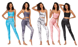 Haute qualité 2 pièces femmes Yoga léger sans couture Fitness vêtements de sport tenues Gym soutiens-gorge Leggings ensembles costumes pour femmes - Product Image 6