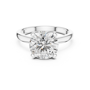 Anillo de Compromiso y Boda Clásico de 2.5CT con Diamante Cultivado en Laboratorio, Certificado IGI, Chapado en Rodio de Lujo, Oro Rosa de 18K, para Uso Diario - Product Image 5