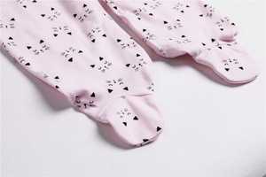 100 Percent Cotton Children Sleep Suits Fashion Style Home Clothes for Boys and <b>Girls</b> Baby Coverall Warm and Comfortable - Product Image 3