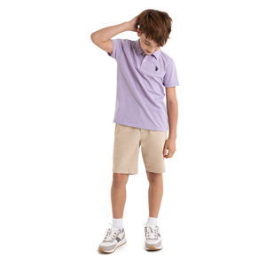 2025 Servicio OEM Polos a rayas para niños Verano Slim Fit Polos para niños Diseño personalizado Polos de moda de BD - Product Image 2