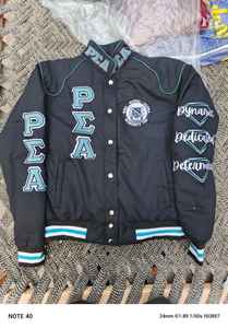 Wholesale Varsity Genuine Leather Sleeve College <b>Men</b> Wool Letterman <b>Men</b> <b>Jackets</b> - Product Image 5