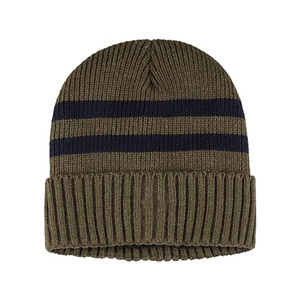 Logotipo personalizado Otoño Invierno alta calidad Color sólido sombrero hombre mujer cálido puños gorro de lana para Unisex 2026 - Product Image 2