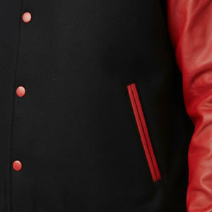 Fournisseur direct d'usine Veste universitaire d'hiver pour hommes - Conception personnalisée Logo frontal Respirant et coupe-vent Faible MOQ 2 pièces - Product Image 6