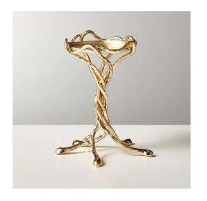 Belle fabrication artisanale décorative tasse gâteau support mariage et fête utilisé meilleure vente doré - Product Image 3