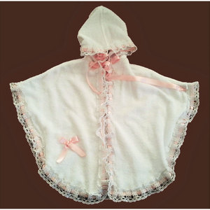 Mantella invernale in lana per bambine - Product Image 1