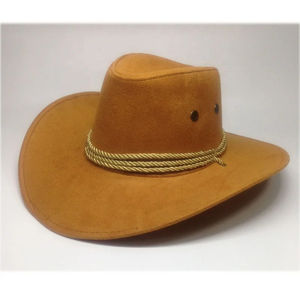 Chapeaux Fedora en laine 100% sur mesure, à large bord, de luxe, pour femmes, vente en gros, style western, chapeau de cow-boy, OEM/ODM - Product Image 3
