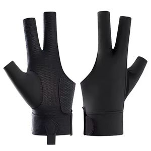 Gants de billard à 3 doigts de haute qualité pour joueur de billard décontracté professionnel anti-dérapant respirant, extensible et léger - Product Image 4