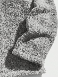 Femmes surdimensionné zip up sweat veste polaire à manches longues style streetwear pour salon de gym ou vêtements de mode décontractés d'hiver - Product Image 3