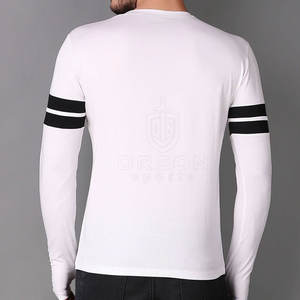 Camiseta de manga larga de diseño más popular para hombres Camiseta de manga larga de la mejor calidad para hombres - Product Image 3