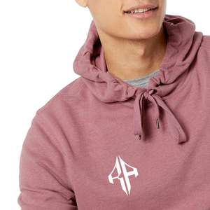 เสื้อฮู้ดแบบสวมหัวของผู้ชายสินค้าใหม่ผ้าคอตตอน100% สกรีนลายผ้าไหมวัสดุผ้าคอตตอนคุณภาพสูงออกแบบโลโก้ได้ตามต้องการ - Product Image 5