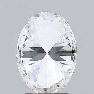 3.45 ct Diamant ovale de laboratoire certifié IGI Couleur F VS1 Clarity Lab-Stone - Product Image 3