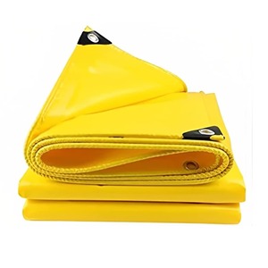 100% rouleau de bâche PE vierge résistant aux UV 4m feuilles de piège HDPE en Tricot tissé imperméable 110g-150g tissu industriel - Product Image 1