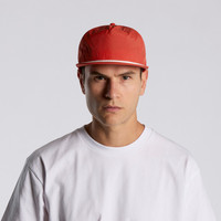 Özel 7 Panelli Snapback Kasket Kordonlu Spor Golf Şapkası Nefes Alabilen Su Geçirmez İşlemeli Logo Performans Açık Hava Özel İp