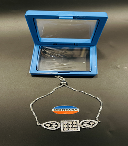 AD Vintage Charm Pulsera con Diamante para Regalo - Product Image 1