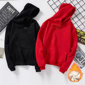 Conjunto de Sudadera con capucha de lana de algodón 100% para mujer, Top corto de patrón sólido y pantalones de chándal, teñido liso de invierno con cuello cómodo con capucha - Product Image 2