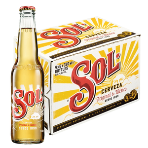 Cerveza Sol Lager 330ml Draft Ale en varias opciones de embalaje Botella Caja a granel Taza Cartones - Product Image 1