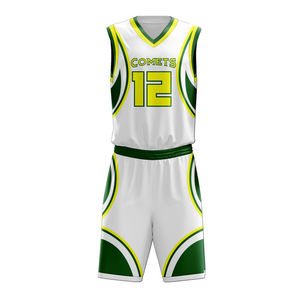 Ensemble d'uniformes de basket-ball unisexe personnalisés Nouveaux derniers vêtements de sport Logo imprimé XS Taille Short en jersey pour hommes vêtements d'équipe Grande taille - Product Image 6