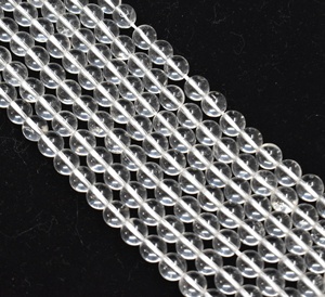 Perles Rondes en Quartz Cristal AAA de 8 mm, Design Magnifique, Vente en Gros, pour la Fabrication de Bijoux Anshul Impex RB-CRY-8 - Product Image 6
