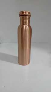 Copper Water <b>Bottle</b> Natural Handicraft Copper Water <b>Bottle</b> Insulated Travel Water <b>Bottle</b> Shiny Polished Finish - Product Image 6