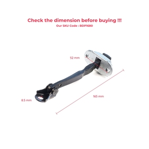 BDP1680-1 2 Pièces Charnière de porte arrière avec limiteur de freinage pour Eclipse Cross MK1 GK GL YA YB 2017-2025 5732A155 - Product Image 5