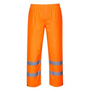 Men's Casual Outdoor Work Pants High Visibility <b>Reflective</b> Corduroy <b>Material</b> Multi-Pockets Safety Work Trousers - Product Image 1