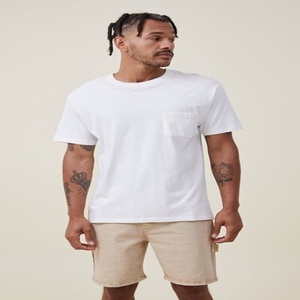 Short Cargo en Maille Éponge 100% Coton de Haute Qualité pour Hommes, Design Personnalisé, Motif Plaid XS, Respirant, Cordon de Serrage Moyen, Tricoté - Product Image 3