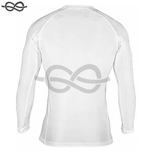 Manga larga Jiu Jitsu Rashguard Durable BJJ Rashguard Hombres Mujeres Camisa de compresión cómoda Entrenamiento de Jiu Jitsu brasileño - Product Image 2