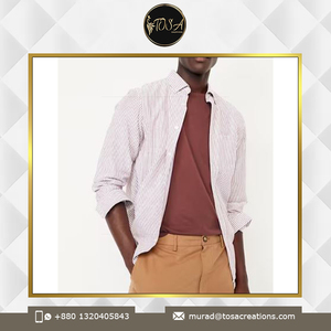 OEM/ODM T-shirt décontracté pour hommes Design tendance avec qualité supérieure Coupe régulière et poids lourd Fabriqué au Bangladesh - Product Image 2