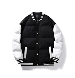 เสื้อแจ็คเก็ตกันลมแบบพัฟเฟอร์ เสื้อโค้ทกันลมสำหรับฤดูหนาวบุหนาสำหรับผู้ชาย ให้ความอบอุ่น ป้องกันลม เหมาะสำหรับกิจกรรมกลางแจ้ง ผลิตในปากีสถาน พร้อมส่งออก - Product Image 1