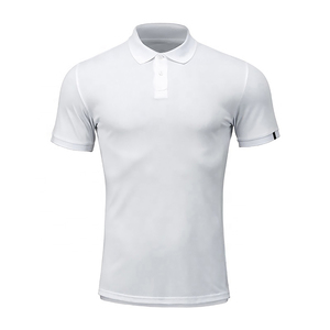 Camiseta de polo de alta gama para hombre, camiseta de seda helada sin costuras de manga corta de moda de algodón 100% con logotipo frontal, parte superior suelta - Product Image 4