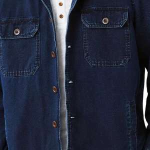 Chaqueta vaquera XL para hombre con logotipo personalizado de alta calidad, ropa de calle de moda con diseño elegante de vaqueros para hombre - Product Image 3