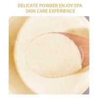 Mascarilla Facial Vegana en Polvo con Vitamina C y Oro 24k, Ácido Hialurónico, Antienvejecimiento, Reafirmante, Hidratante, Venta al Por Mayor de Fábrica