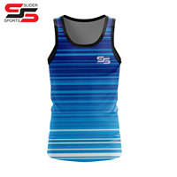Camiseta sin mangas de maratón ligera para correr personalizada, camiseta sin mangas para hombres y mujeres, estampado de poliéster 100%