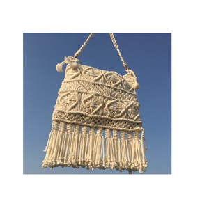 Couleur attrayante et conception macramé sacs à main Design haut de gamme pour les femmes Designer sac à main prix abordable les plus exigeants - Product Image 1