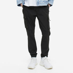 กางเกงจ็อกเกอร์ผู้ชายขายดีที่สุดกระเป๋าผ้าฝ้ายลำลองระบายอากาศน้ำหนักเบาฤดูร้อนมีกระเป๋าขนาดสหรัฐอเมริกา - Product Image 1