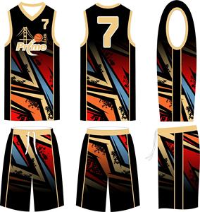 Ensembles d'uniformes de basketball confortables, respirants, antibactériens, grande taille, légers, taille personnalisée pour unisexe, faible MOQ - Product Image 6