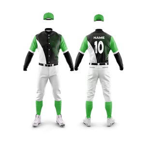 Fabricante de Ropa de Béisbol de Alta Calidad, Uniformes de Béisbol Transpirables Personalizados, Uniformes de Softbol con Estampado por Sublimación para Equipos - Product Image 1