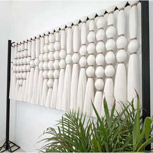 Tapisserie murale en macramé bohème à suspendre au-dessus du lit, décoration pour la maison, style mexicain Milpa Codic pour les chambres bohèmes - Product Image 2