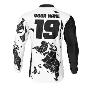 Jersey personalizado Dirt Bike Jersey con logotipo a todo color Camiseta de motocross hecha a medida para eventos o carreras - Product Image 4