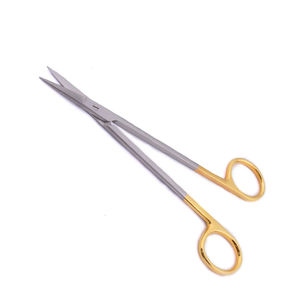 Tijeras de Metzambaum de acero inoxidable de alta calidad, fabricante de instrumentos quirúrgicos curvos romos/romos de 18cm de acero inoxidable - Product Image 6