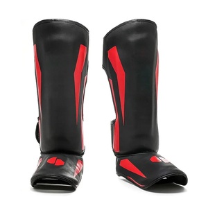 GAF White Muay Thai Shin Pad MMA Artes marciales Shin Instep Guards para protección Muay Thai Pads para hombres y mujeres - Product Image 1