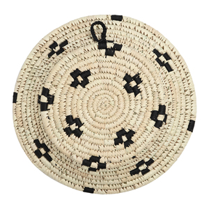 Handcrafted Modern <b>Art</b> <b>Wall</b> Mounted Sabai Grass Plate Round Wicker <b>Wall</b> Decor Hanging Basket <b>Framed</b> Design for Home - Product Image 4