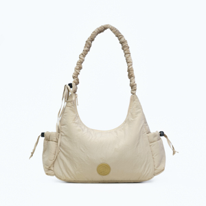 Bolso de Hombro Moderno de Material Arrugado de Primera Calidad, Cierre de Cremallera, Correa Ajustable, Espacio de Almacenamiento Organizado para Todas las Temporadas - Product Image 1