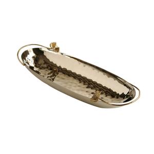 Hot Selling Product Unique Design Shiny Finishing Custom Made Snacks <b>Sweet</b> Serving Tray For Wholesale Price - Product Image 2