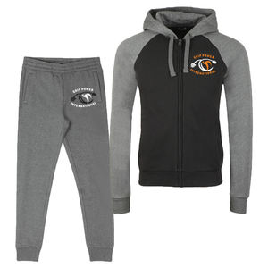 2023 OEM Custom logo Crop Sweatshirts Training Sweatshirt <b>Clothes</b> 2 Pieces Set Women Tracksuit. - Product Image 4