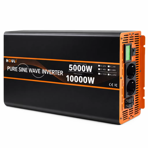 HOULI - ¡Gran oferta! Inversores de corriente de onda sinusoidal pura de 12V, 24V, 48V, 10000W, 6000W, 5000W, 4000W, 3000W para vehículos solares - Product Image 1